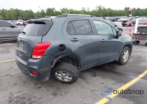 2022 Chevrolet Trax Fwd Lt из США, поврежденный, VIN KL7CJLSM4NB564867